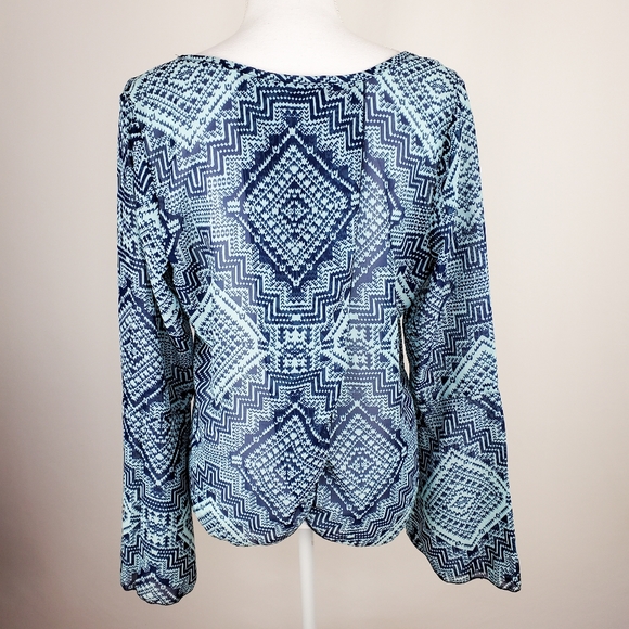 Rue 21 Large polyester blouse - Picture 3 of 9